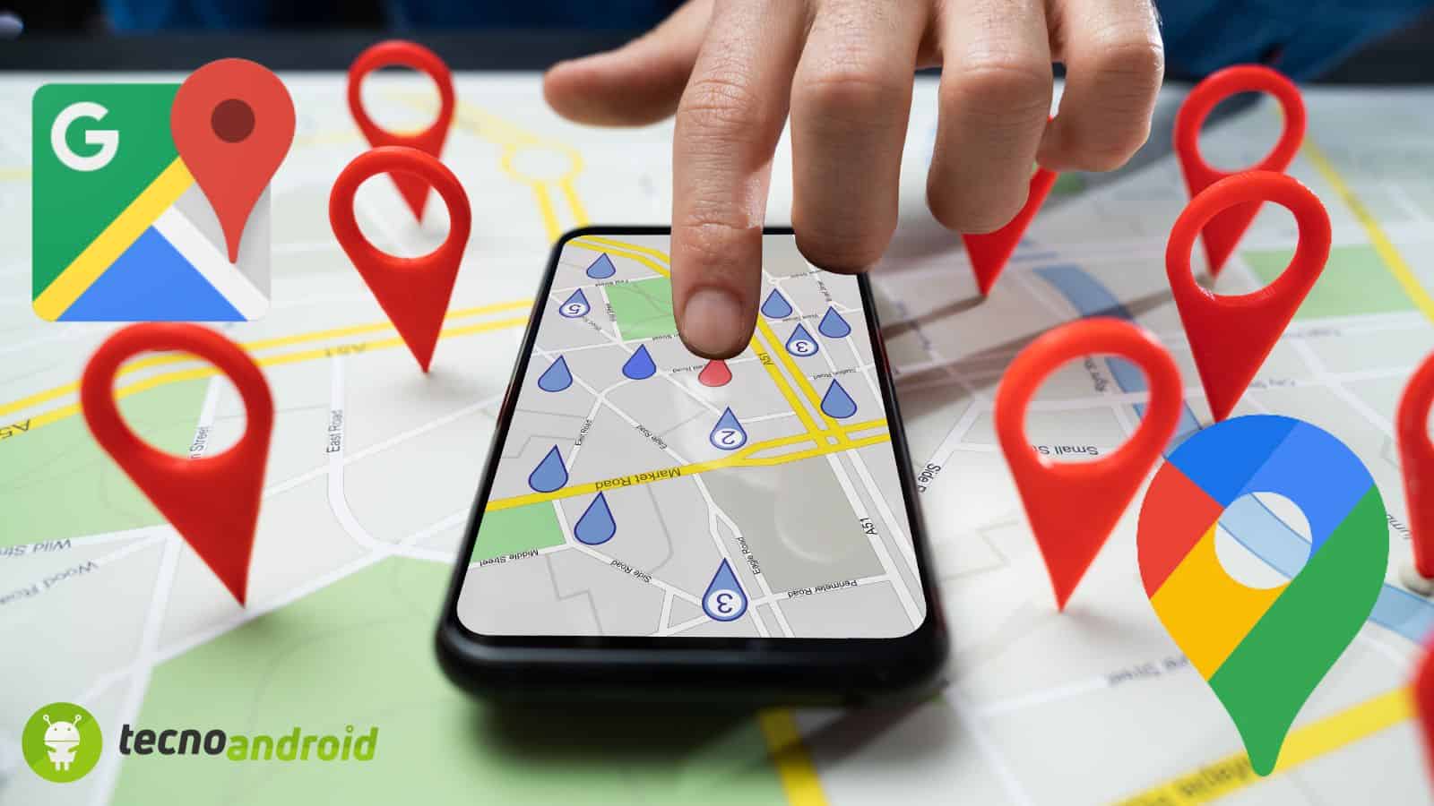 Google Maps: nuova interfaccia sugli smartphone Android 