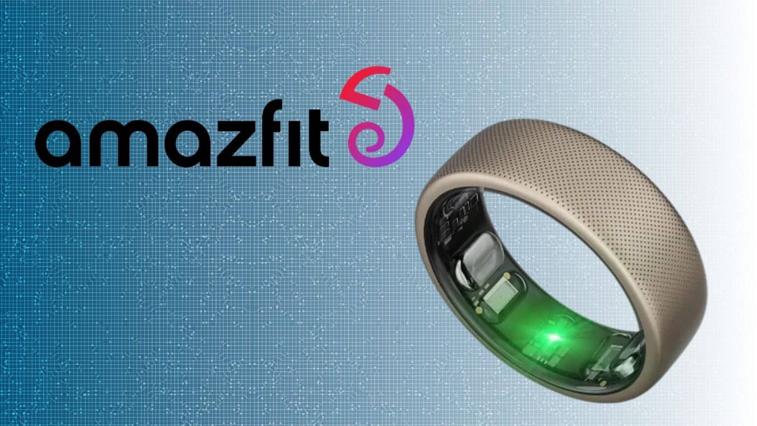 Amazfit Helio Ring: rivelati data di rilascio e prezzo