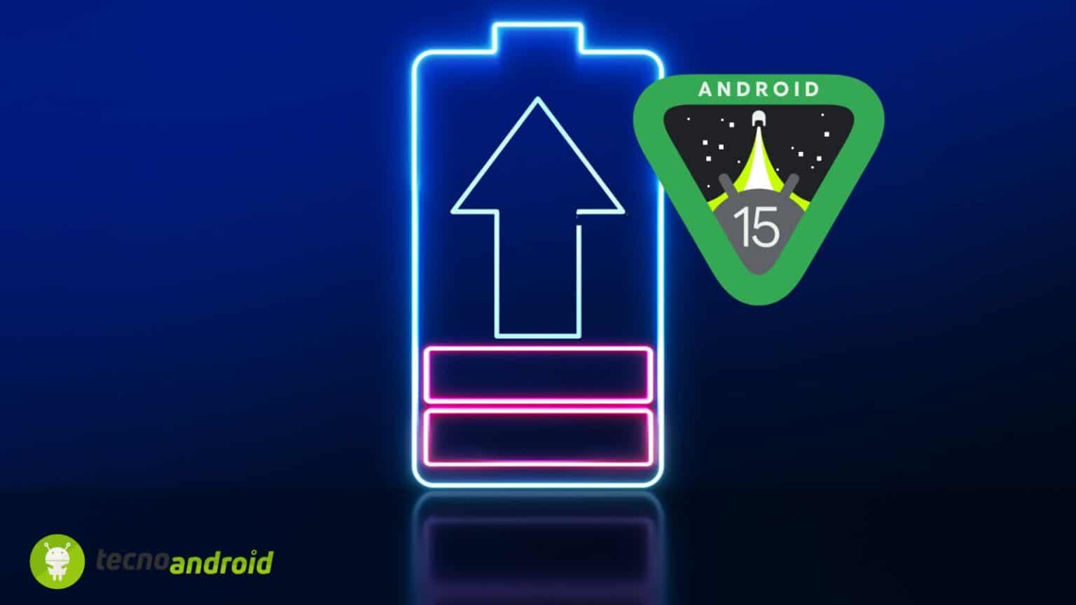 Android 15: ecco come aumenta l'autonomia degli smartphone
