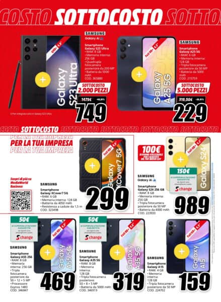 Mediaworld volantino