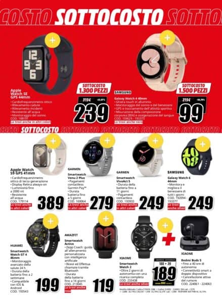Mediaworld volantino