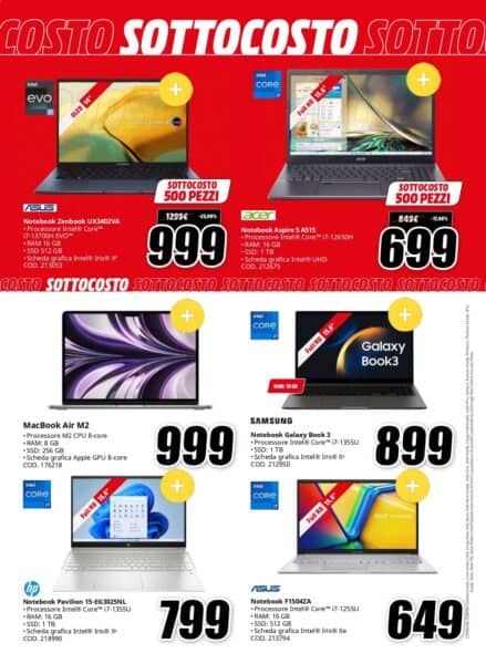 Mediaworld volantino