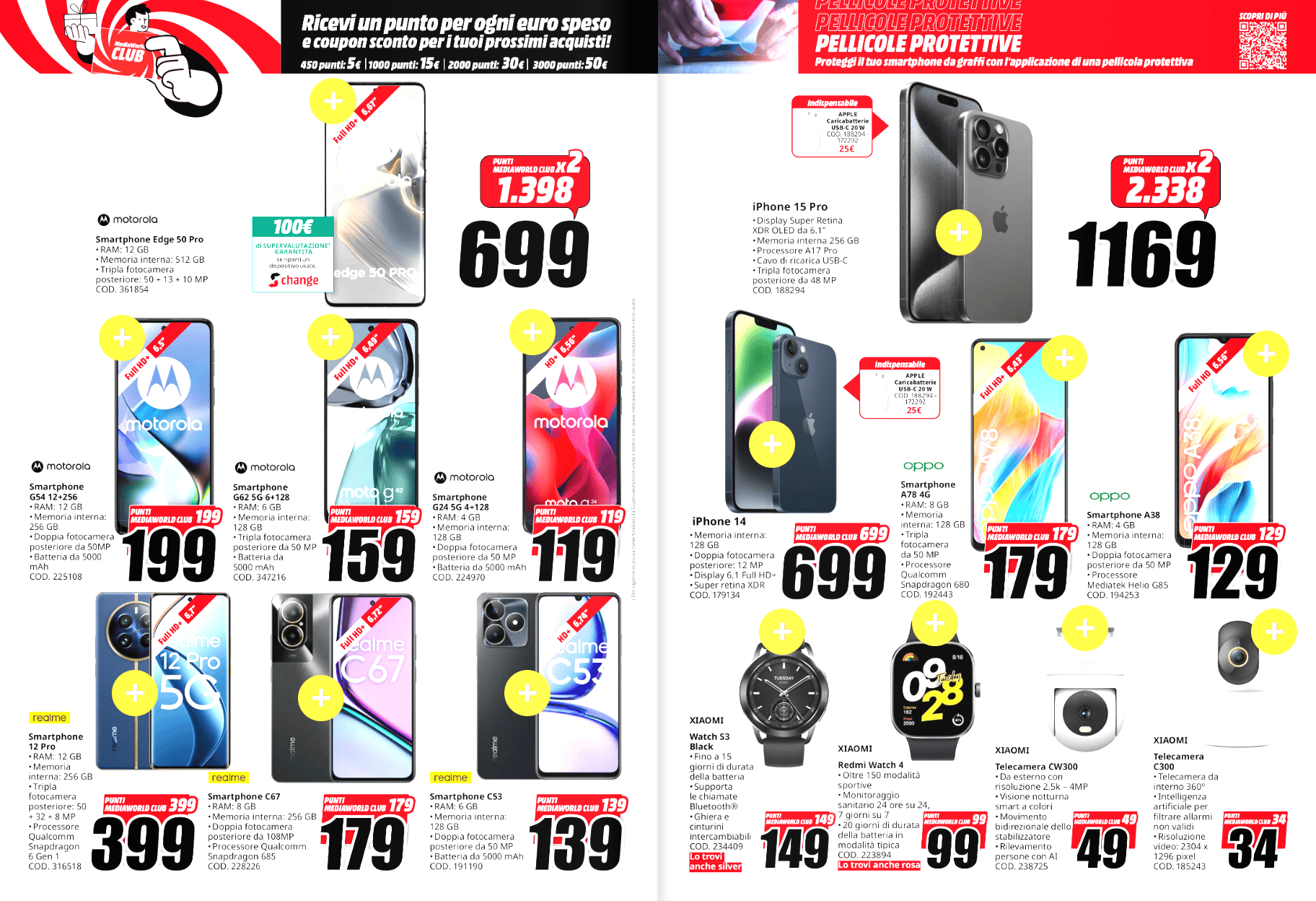 MediaWorld REGALA sconti incredibili nel VOLANTINO: prezzi al 50% solo oggi MediaWorld REGALA sconti incredibili nel VOLANTINO: prezzi al 50% solo oggi