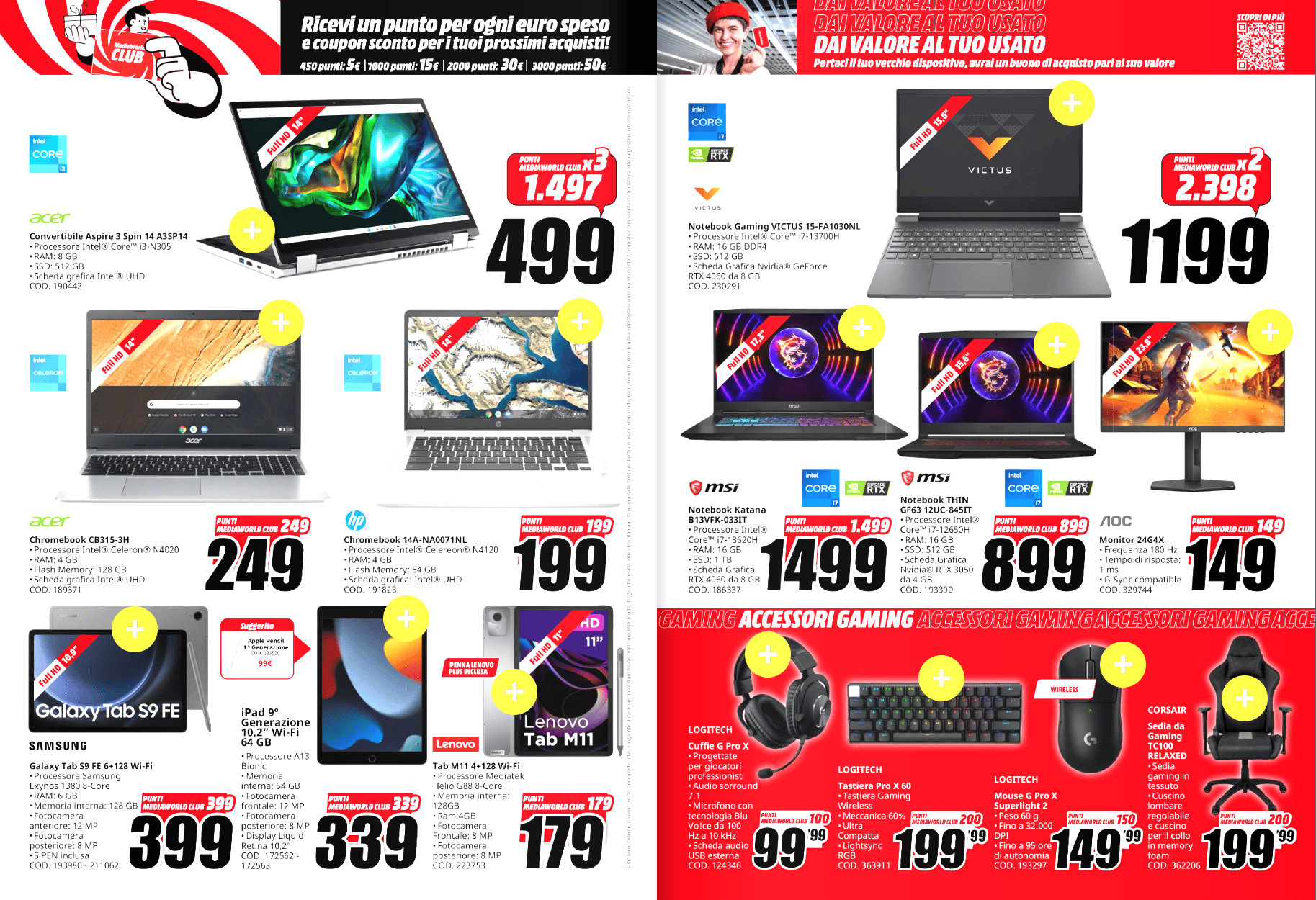 MediaWorld REGALA sconti incredibili nel VOLANTINO: prezzi al 50% solo oggi MediaWorld REGALA sconti incredibili nel VOLANTINO: prezzi al 50% solo oggi