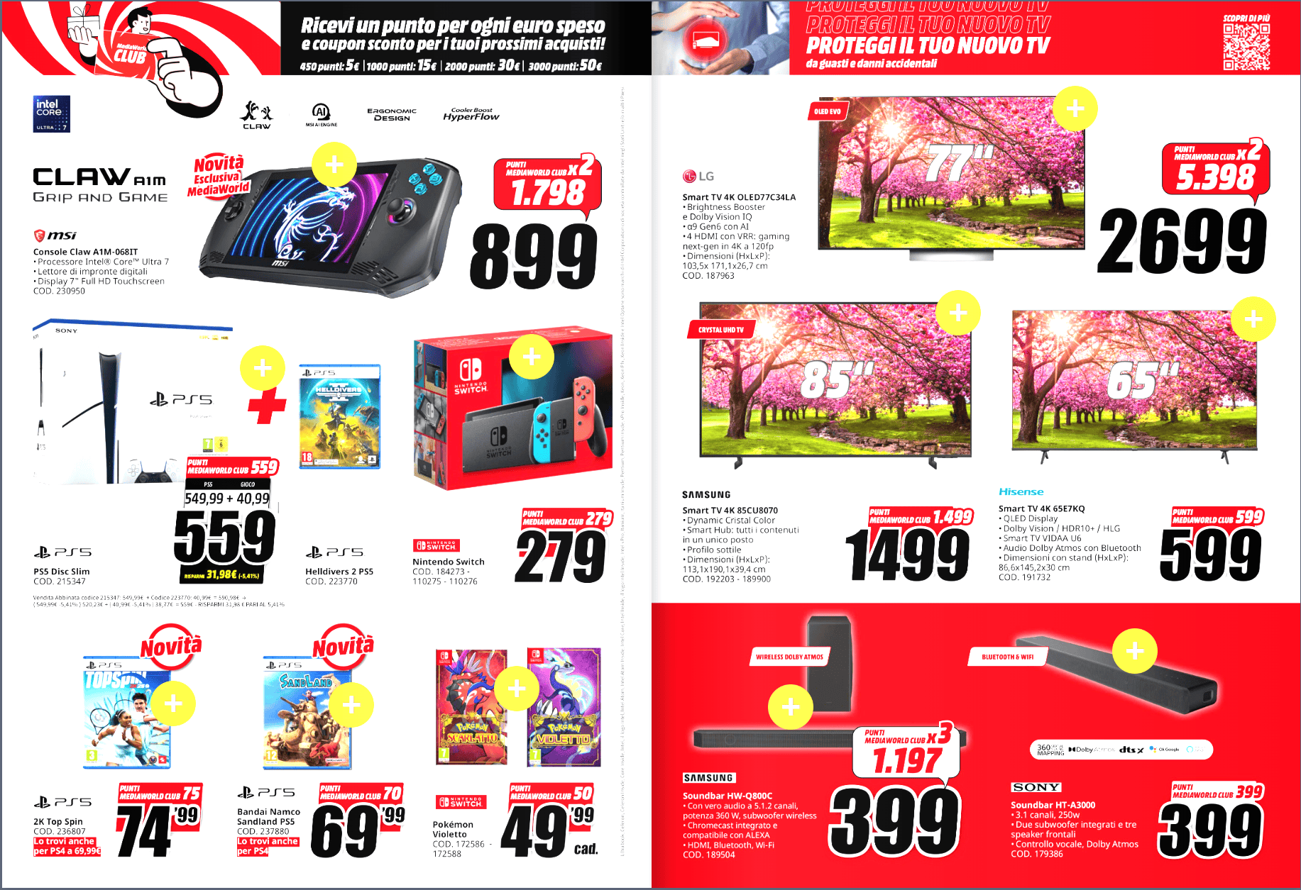 MediaWorld REGALA sconti incredibili nel VOLANTINO: prezzi al 50% solo oggi MediaWorld REGALA sconti incredibili nel VOLANTINO: prezzi al 50% solo oggi