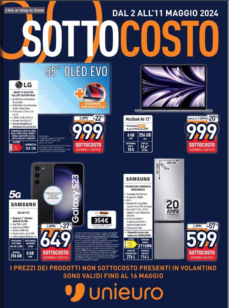 Unieuro PAZZA: offerte e smartphone GRATIS nel volantino Unieuro PAZZA: offerte e smartphone GRATIS nel volantino