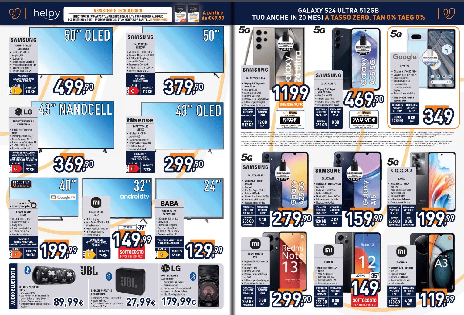 Unieuro PAZZA: offerte e smartphone GRATIS nel volantino Unieuro PAZZA: offerte e smartphone GRATIS nel volantino