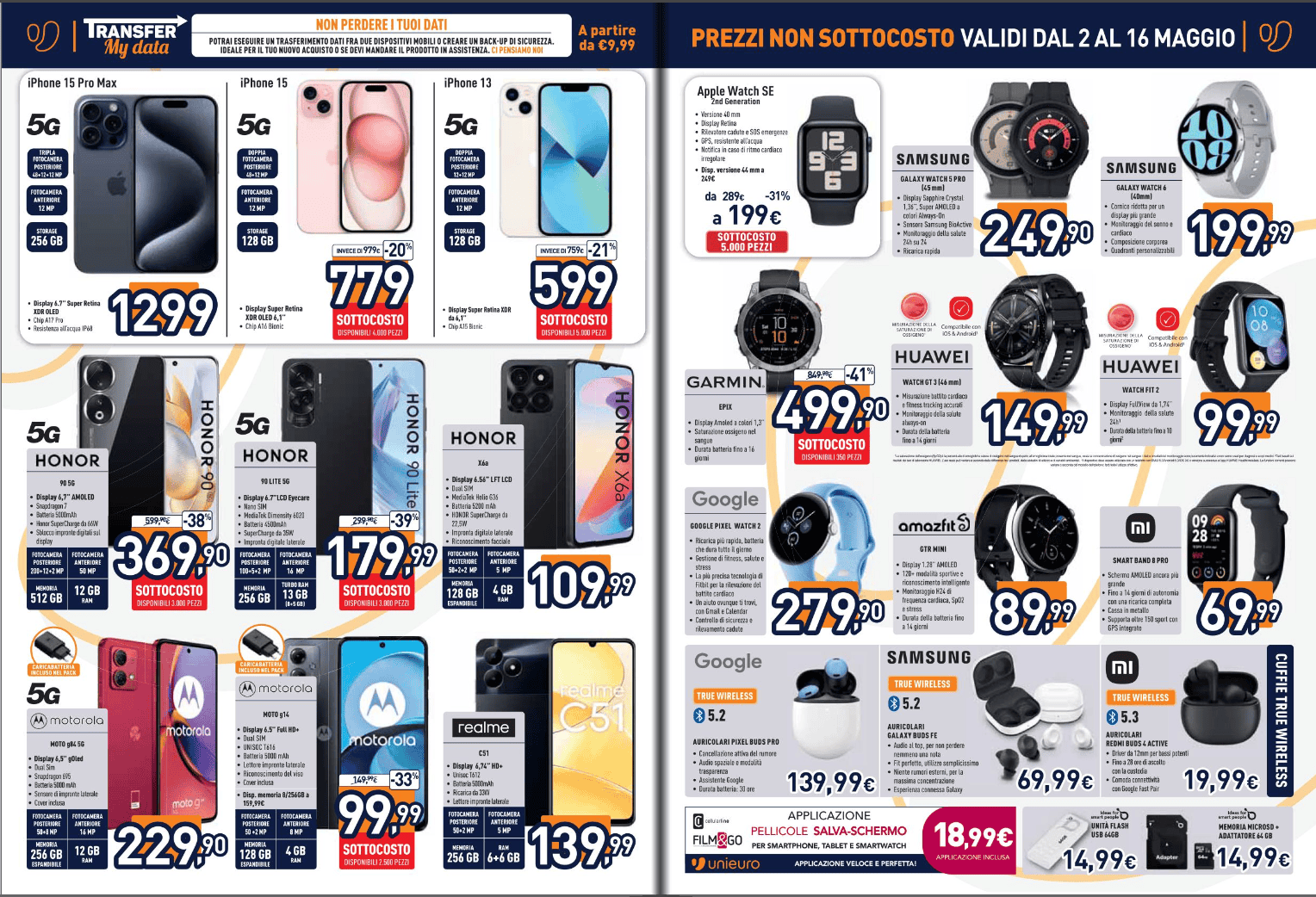Unieuro PAZZA: offerte e smartphone GRATIS nel volantino Unieuro PAZZA: offerte e smartphone GRATIS nel volantino