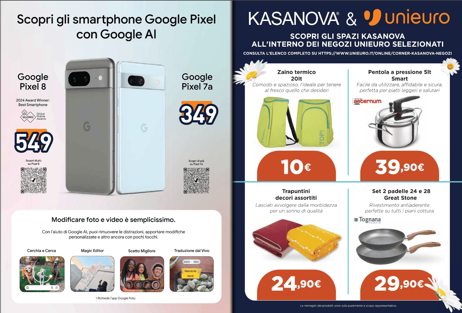Unieuro PAZZA: offerte e smartphone GRATIS nel volantino Unieuro PAZZA: offerte e smartphone GRATIS nel volantino