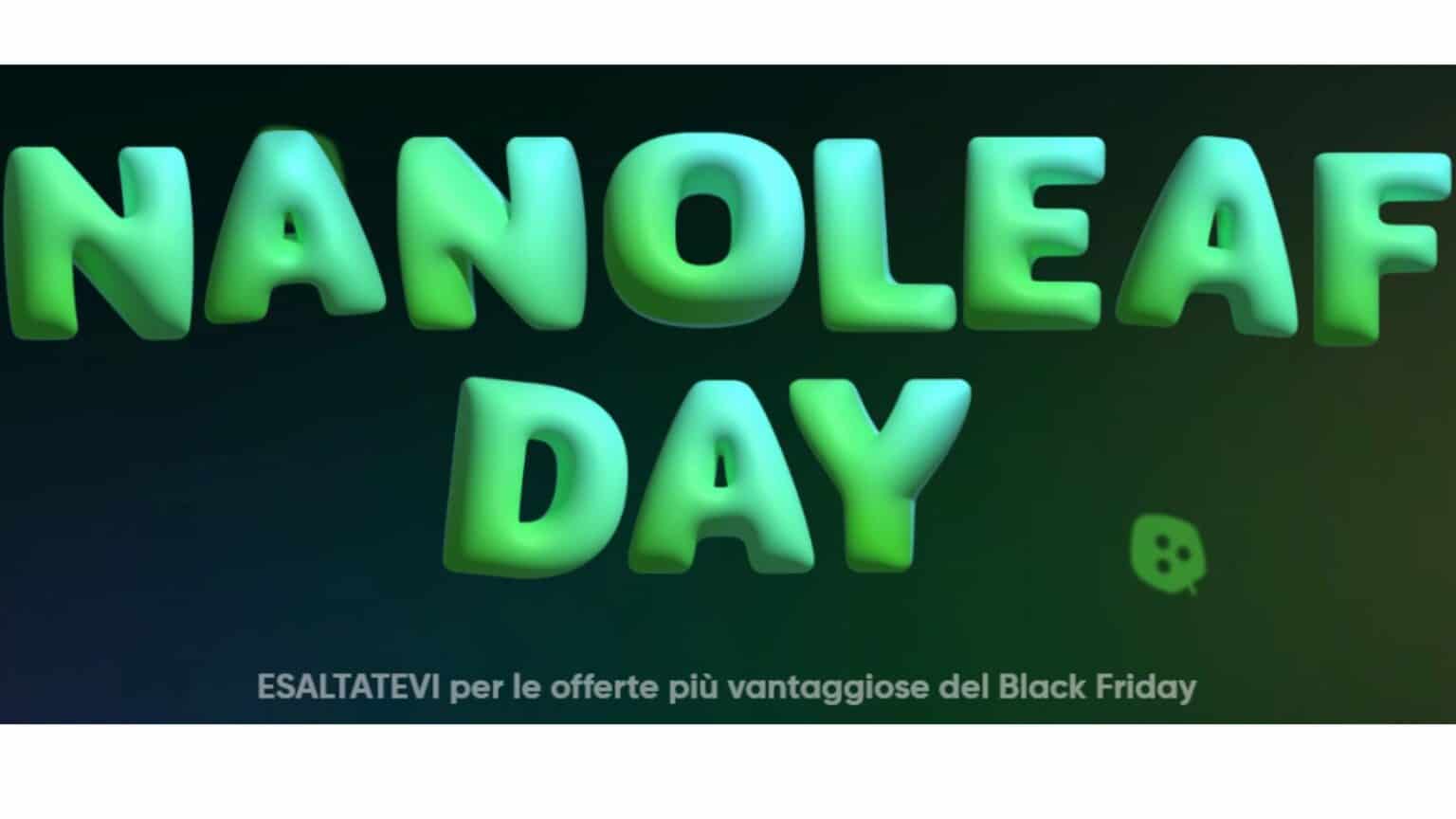 Nanoleaf: offerte speciali su lampadine smart, strisce e pannelli led