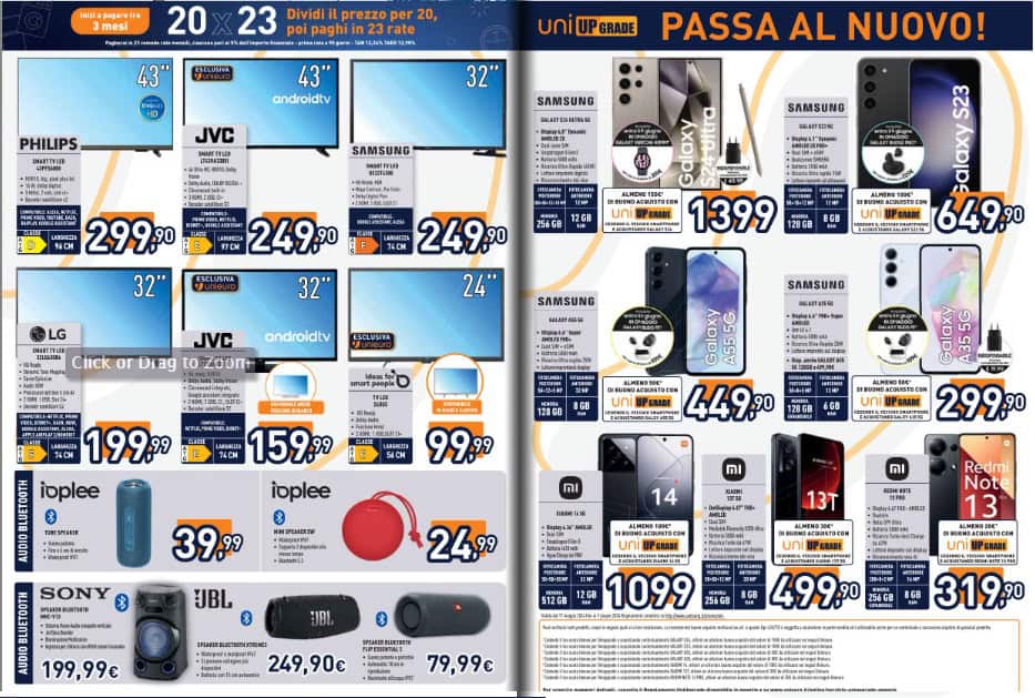 u3 volantino Unieuro