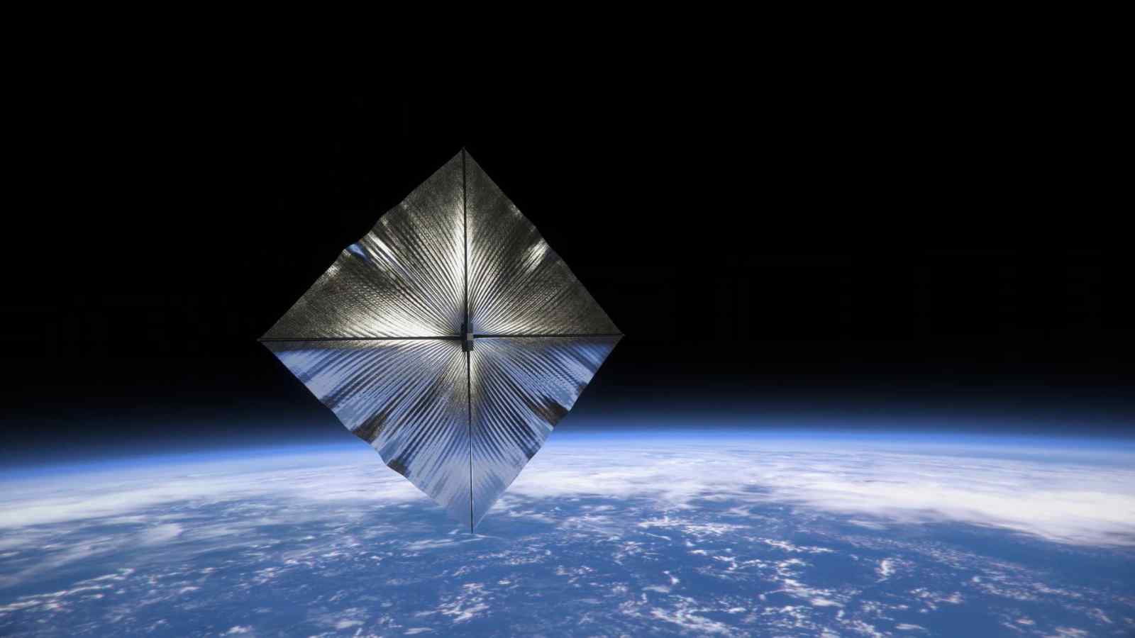 La vela solare che la NASA ha mandato in orbita 