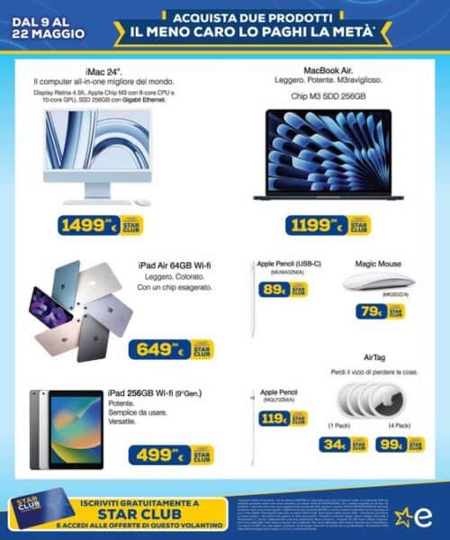 euronics - immagine 14 volantino euronics 1