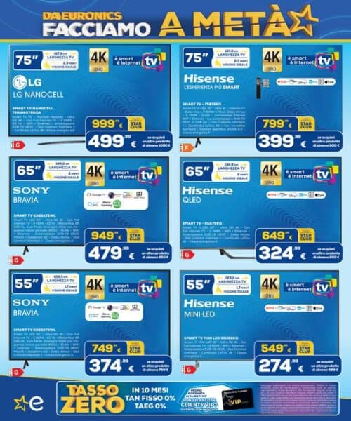 euronics - caratteristiche volantino euronics 1