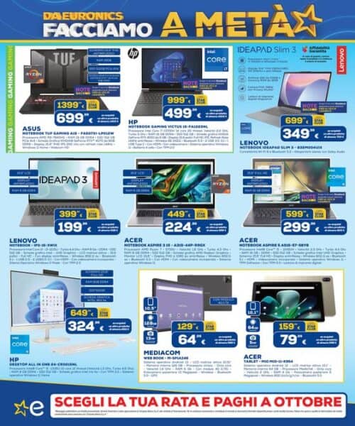 euronics - immagine 9 volantino euronics 1