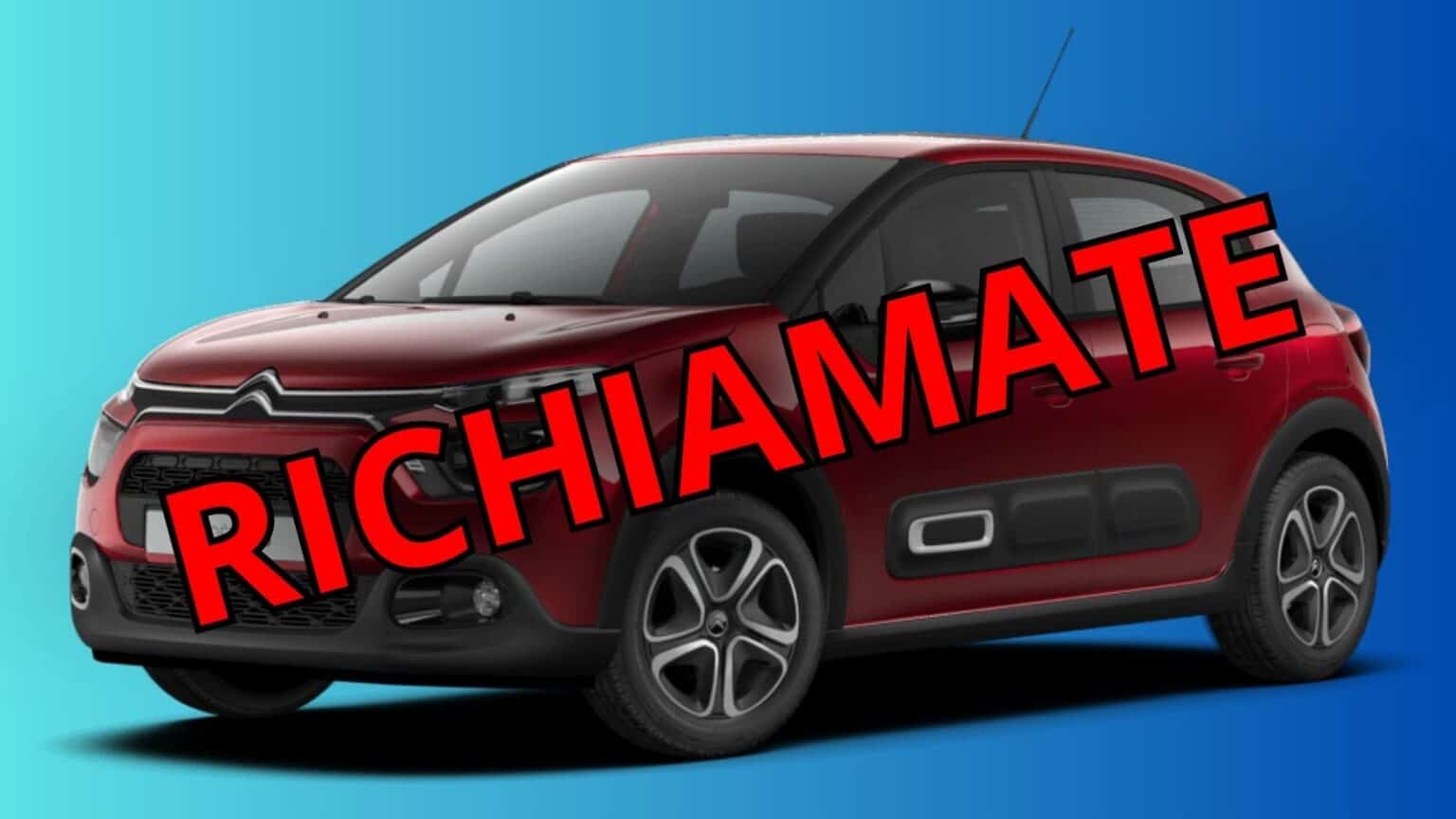 Richiamate le Citroën C3 e DS3: avviata azione legale per assistere i proprietari