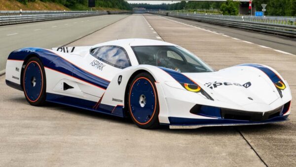 M.A.T. Aspark SP600: l'hypercar elettrica più veloce al mondo
