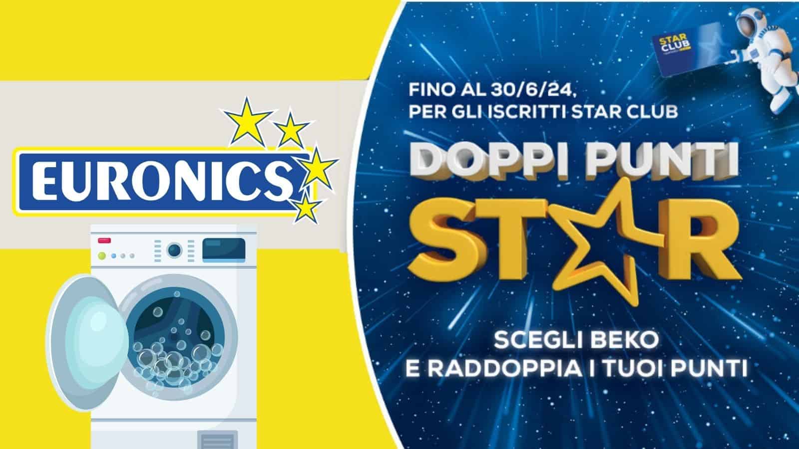 Euronics: OFFERTA IMPERDIBILE sulle lavatrici Beko