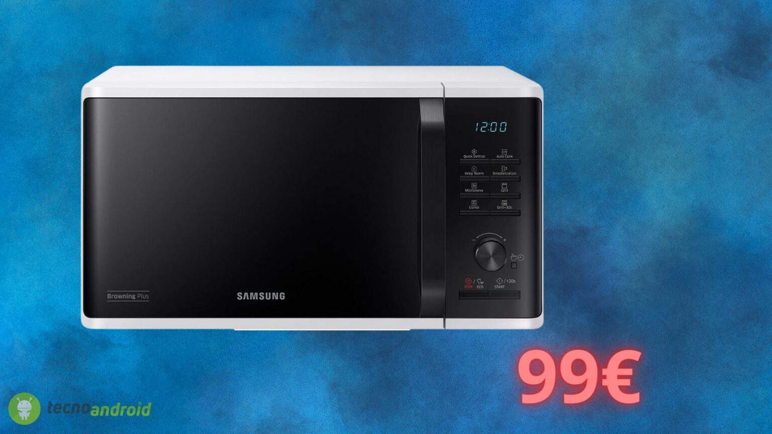 Samsung: il forno a microonde in SCONTO a soli 99 euro su Amazon