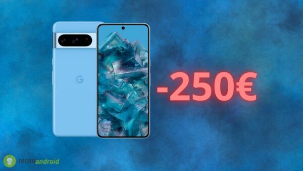 Google Pixel 8 Pro: quasi 300 euro di sconto su AMAZON