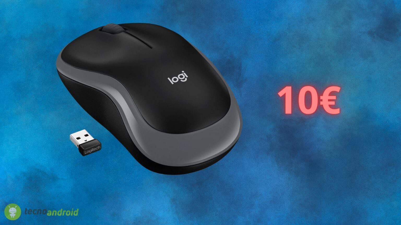 Logitech: il mouse WIRELESS costa solo 10 euro su Amazon