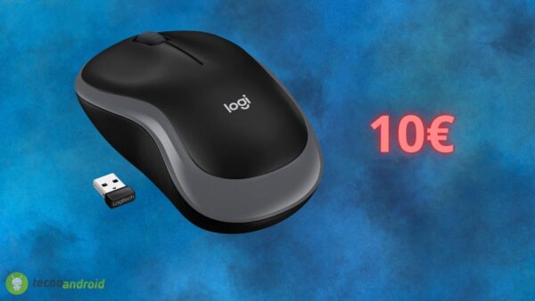 Logitech: il mouse WIRELESS costa solo 10 euro su Amazon