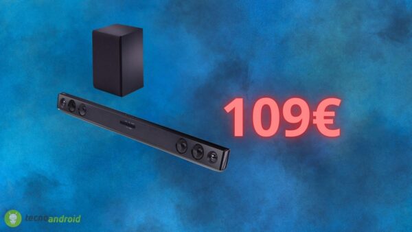 Soundbar LG con prezzo CROLLATO su Amazon: sconto del 44%