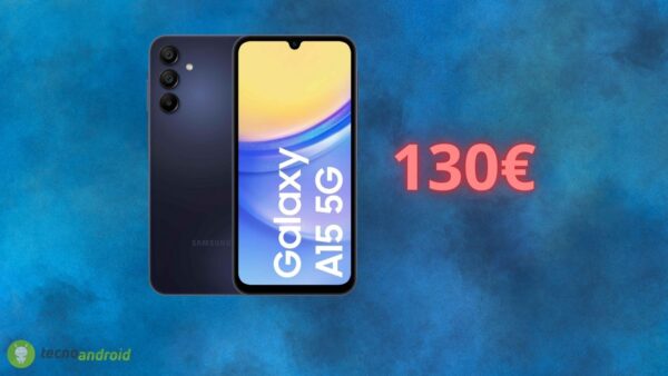 Samsung Galaxy A15 è quasi in REGALO oggi: costa pochissimo su Amazon