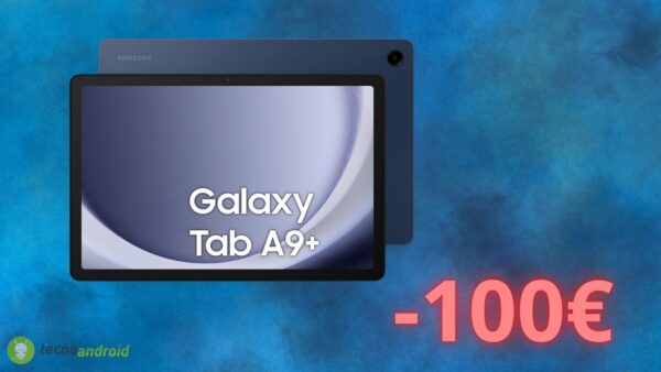 Samsung Galaxy Tab A9+ è quasi in REGALO su Amazon: OFFERTA da non perdere