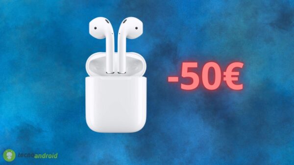 Apple AirPods: FOLLIA AMAZON con lo sconto di 50 euro