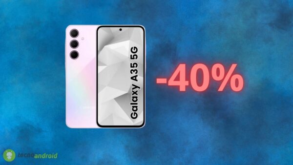 Samsung Galaxy A35 in SCONTO del 40% su Amazon: occasione ASSURDA