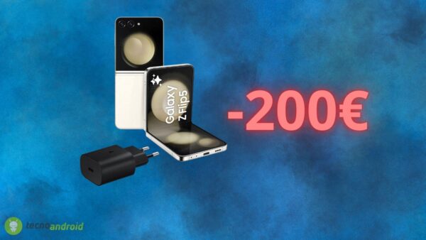 Samsung Galaxy Z Flip5 da PAZZI: 200 di sconto e Galaxy Watch6 GRATIS su Amazon