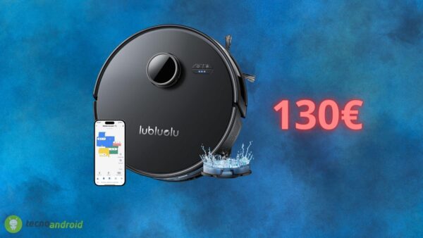 Robot aspirapolvere a 130 euro su Amazon: il prezzo è CROLLATO