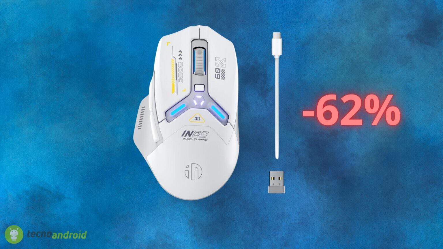 Mouse wireless da GAMING con sconto ASSURDO su Amazon