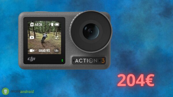 DJI Osmo Action 3 costa POCHISSIMO su Amazon con questa OFFERTA