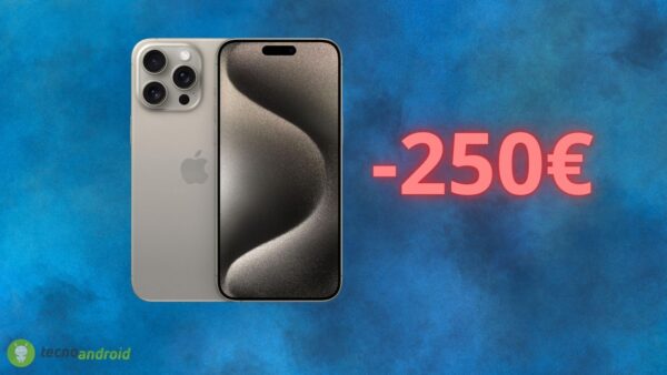 Apple iPhone 15 Pro Max scontato su Amazon: il prezzo è da PAZZI