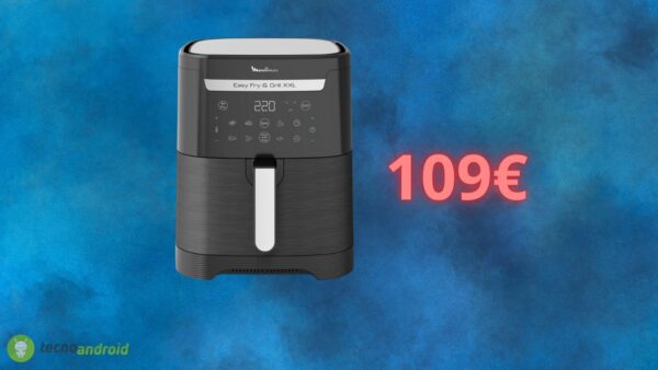 Friggitrice ad aria MOULINEX in super SCONTO su Amazon