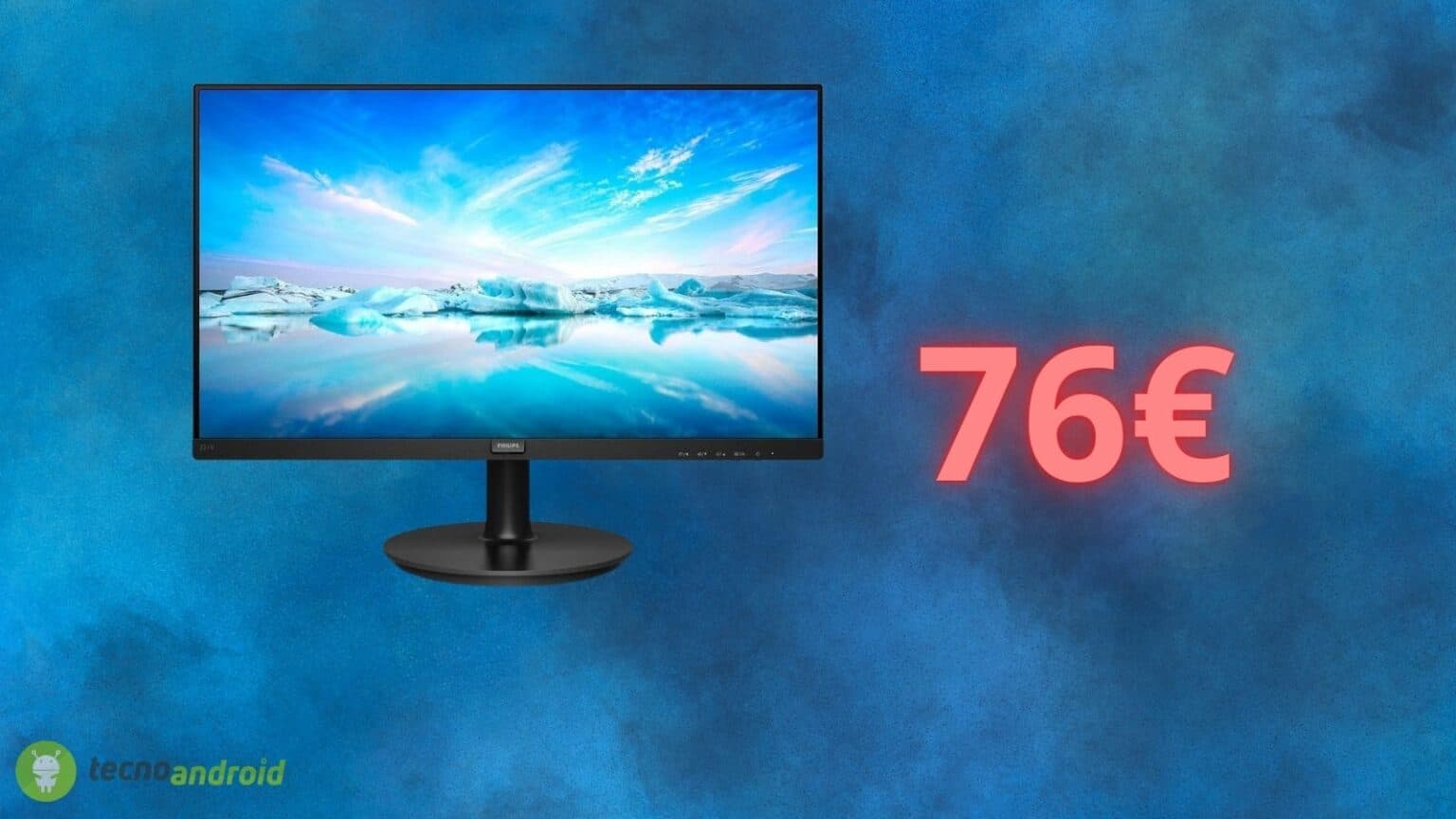 Monitor gaming PHILIPS: costa solo 76 euro su Amazon