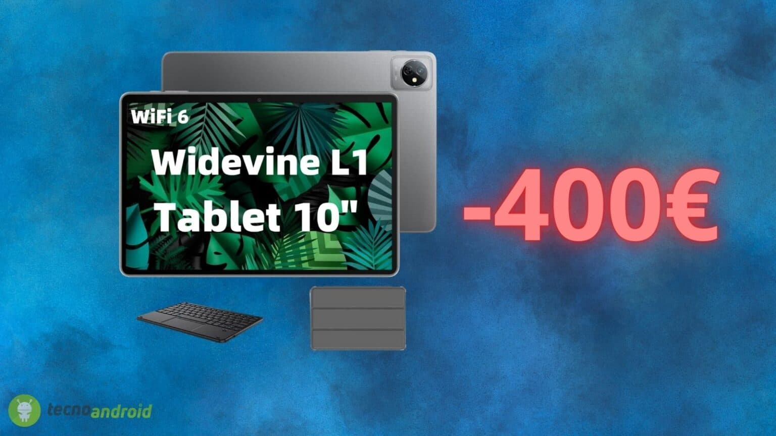 Tablet ANDROID scontato di quasi 400€: sconto PAZZESCO su Amazon