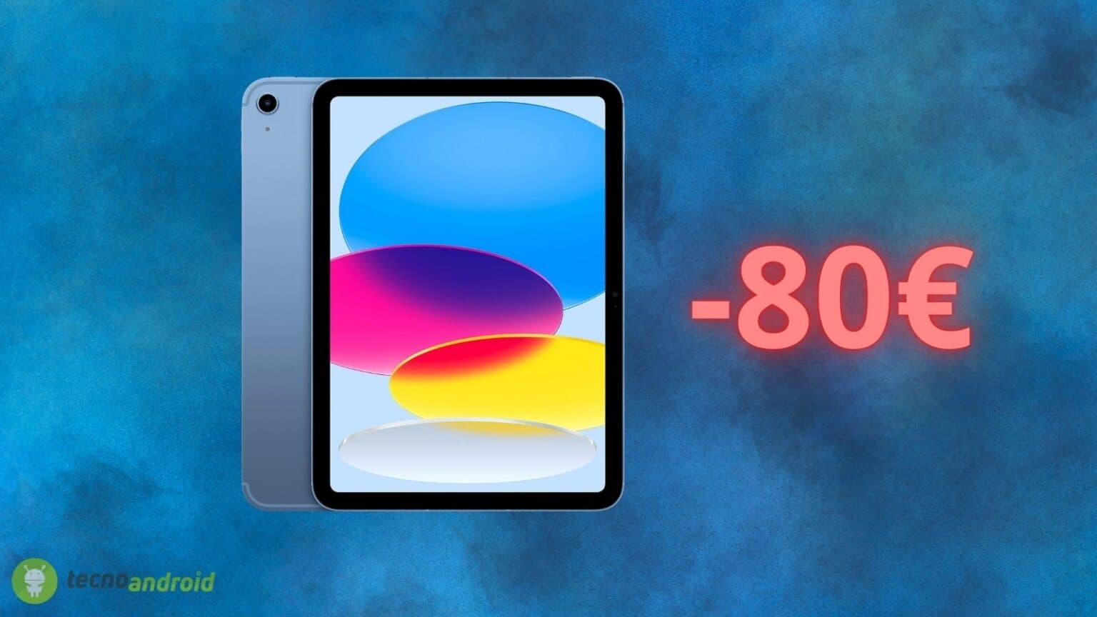 Apple iPad: sconto PAZZO AMAZON con prezzo al minimo storico