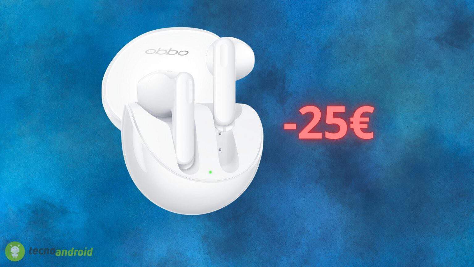 Oppo Enco Air3: cuffie quasi REGALATE su Amazon, sono un AFFARE