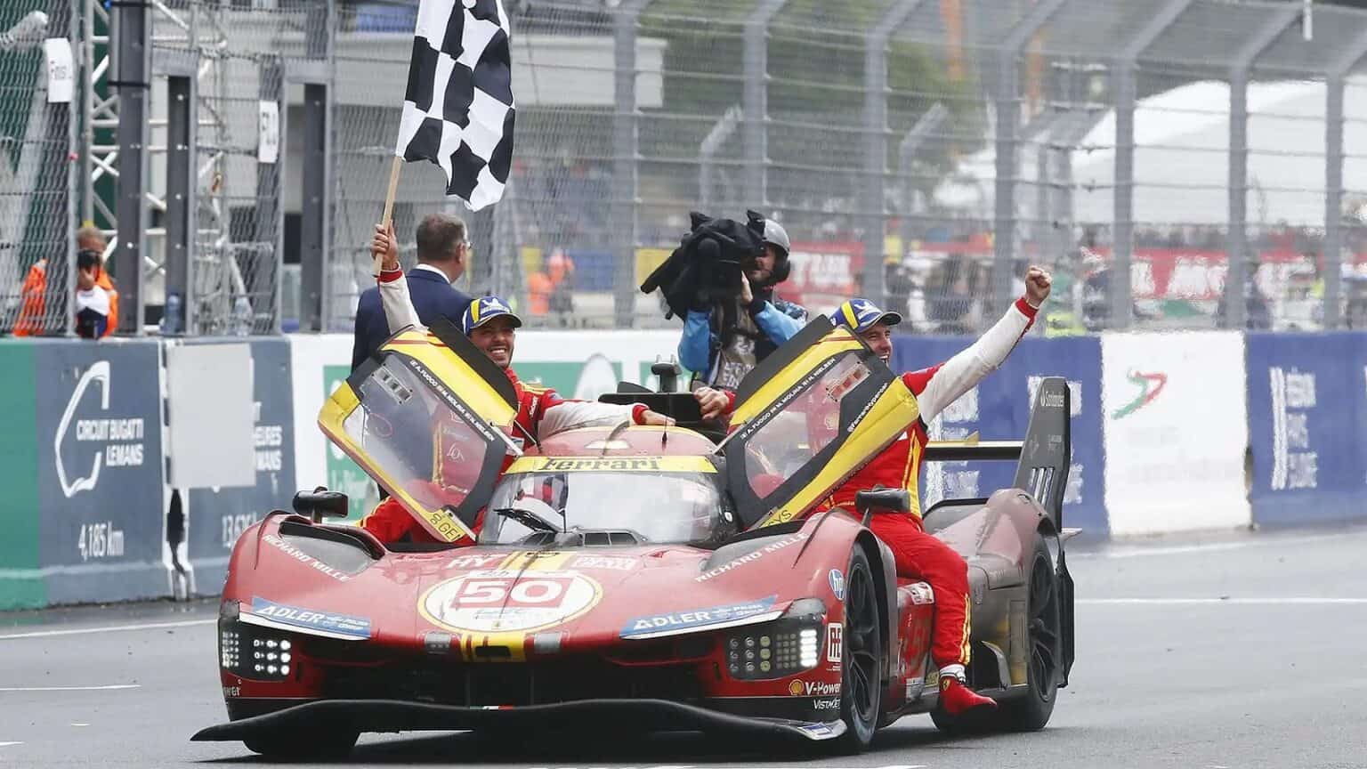 Ferrari, 499P, Le, Mans, vittoria