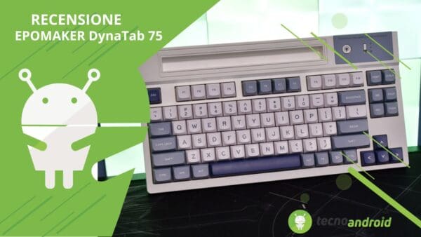 EPOMAKER DynaTab 75, la tastiera meccanica con display incorporato