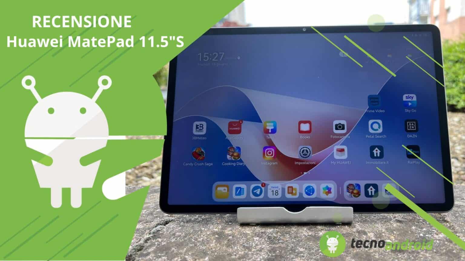 Huawei MatePad 11.5"S: il display sembra un foglio di carta - Recensione