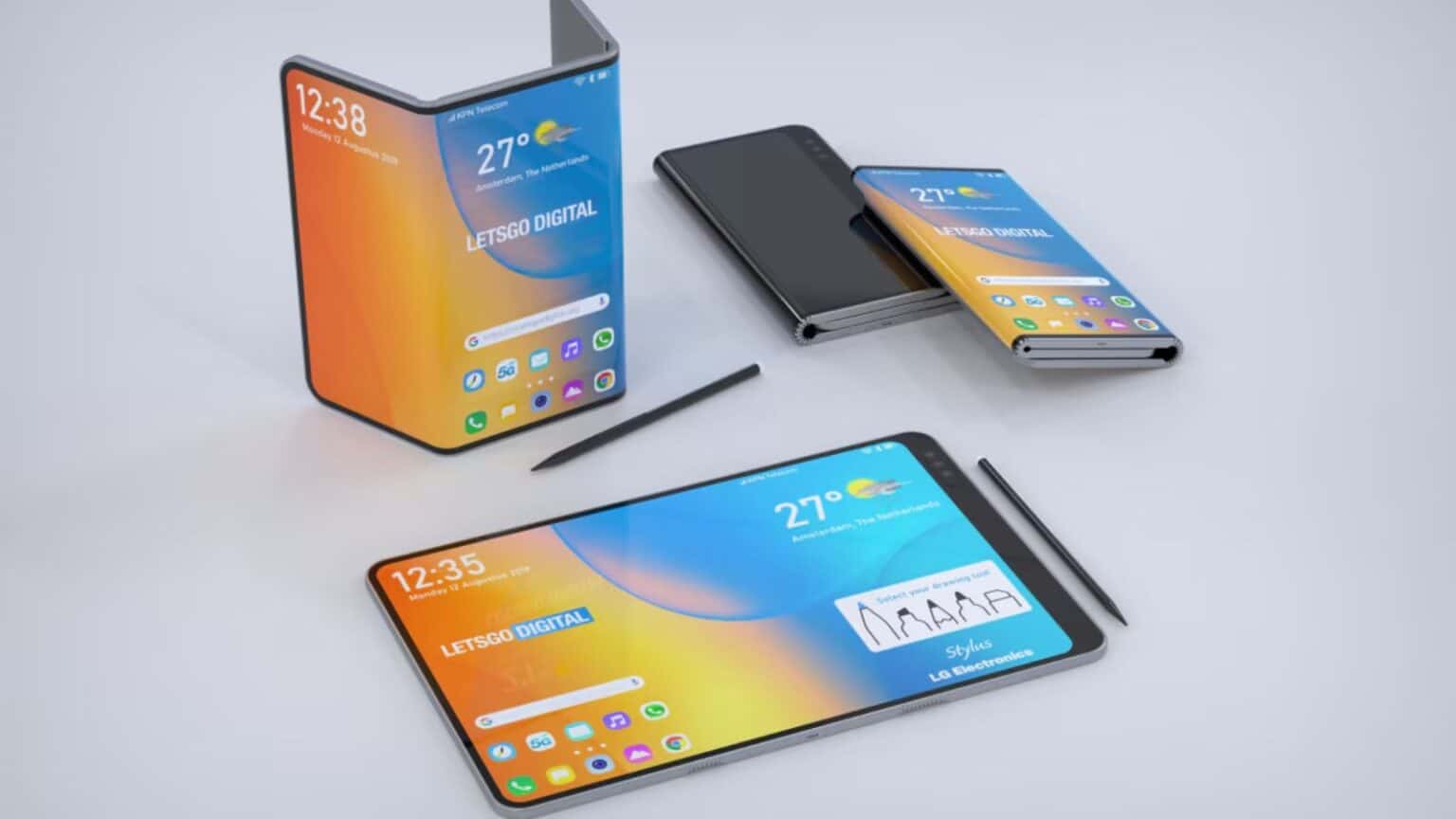 Smartphone pieghevoli, novità sull' argomento