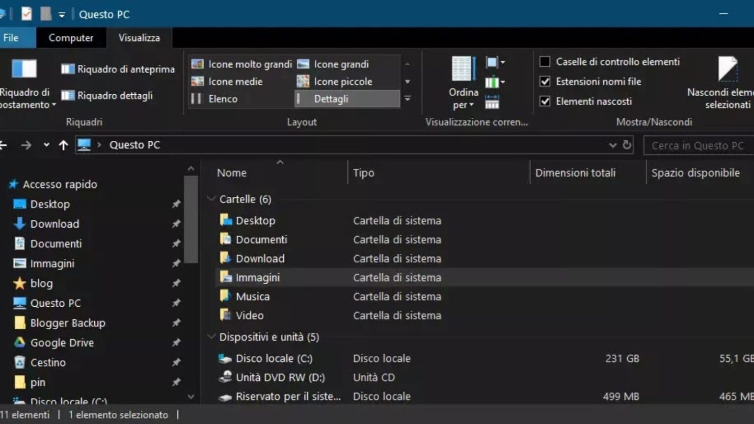 Windows 11, ecco la novità di esplora file su Android