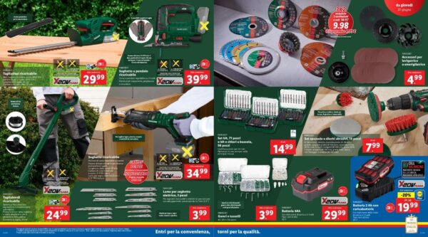 lidl - caratteristiche volantino lidl