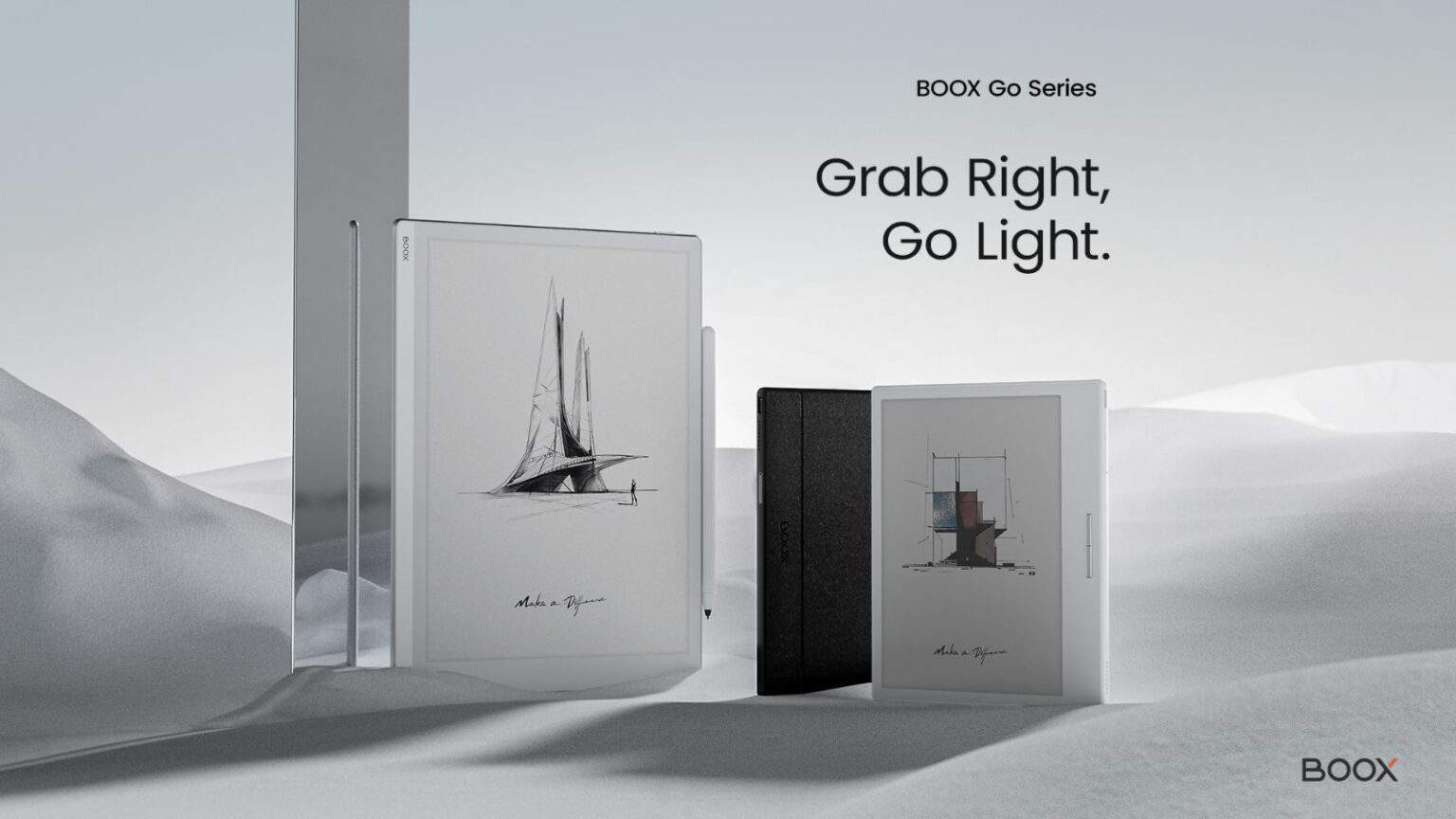 Onyx BOOX Go: la nuova serie di dispositivi ePaper