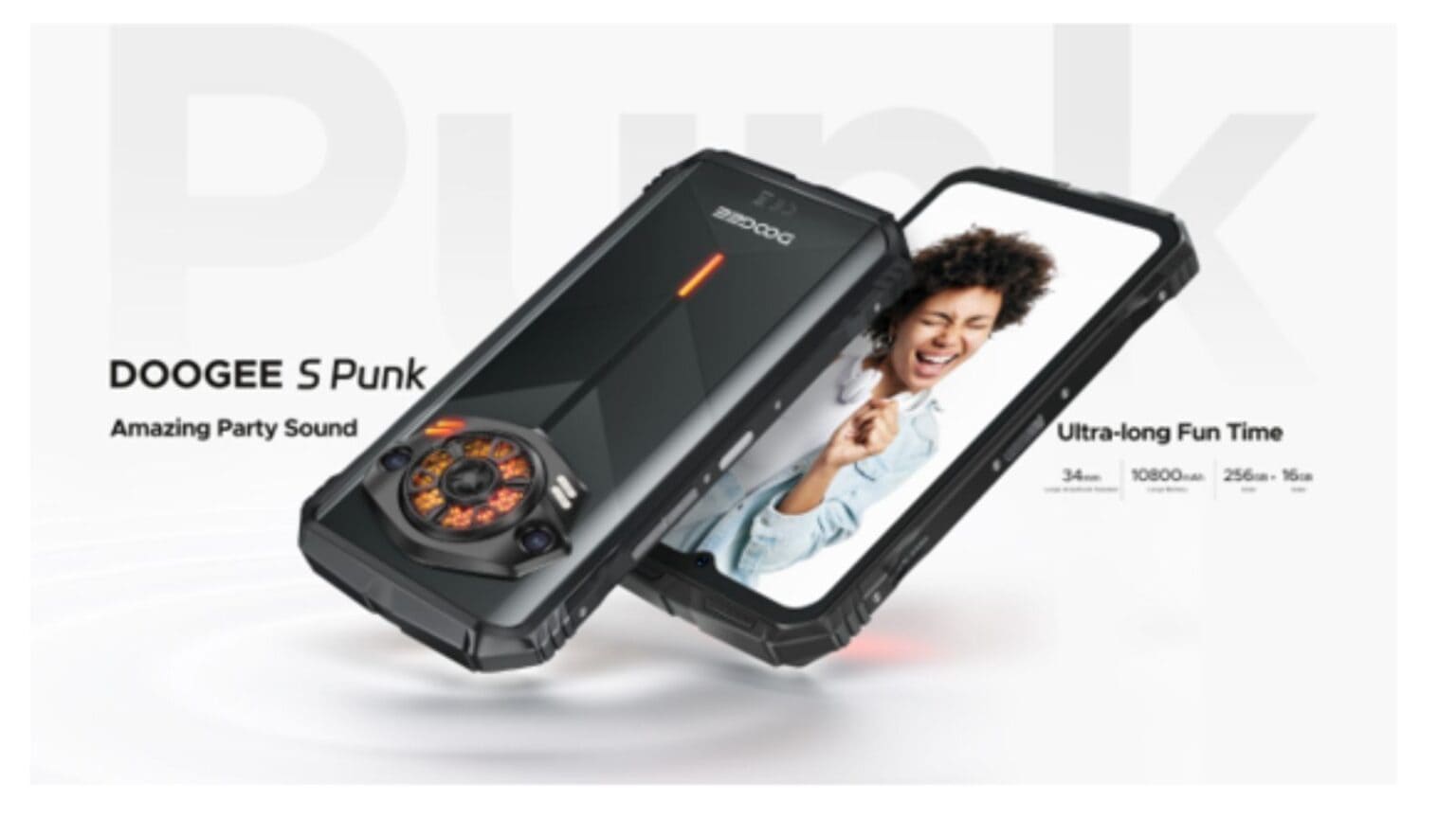 DOOGEE S Punk: rugged dal sound incredibile