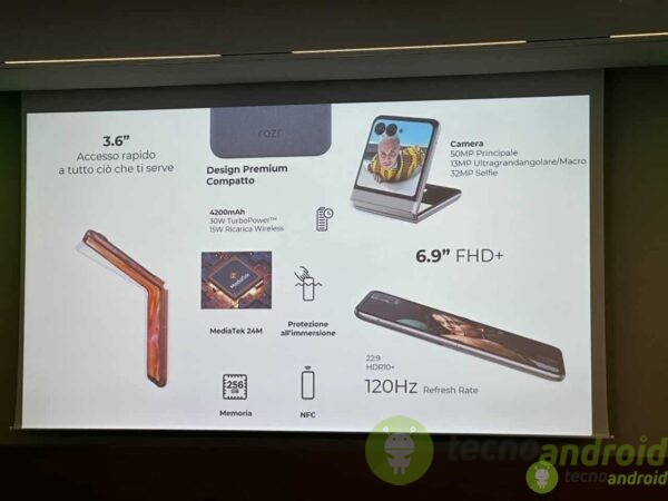 Motorola Razr 50 - specifiche Motorola Razr 50 - specifiche